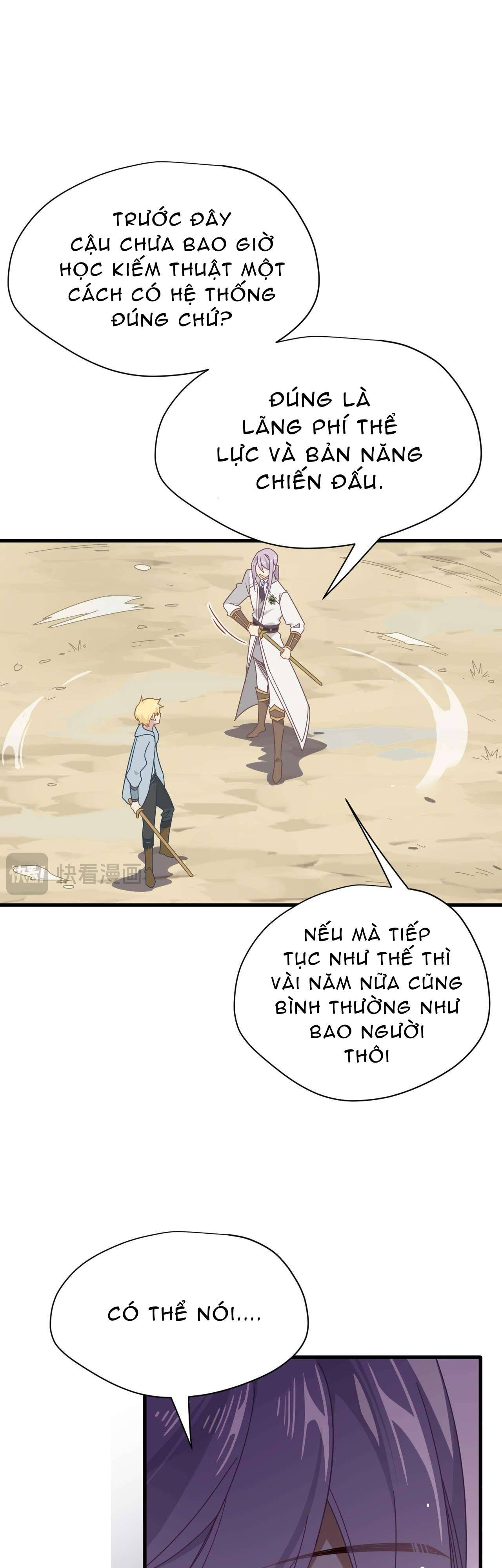 Xuyên thành phù thủy nuôi dưỡng kỵ sĩ thánh điện Chapter 22 - Trang 4