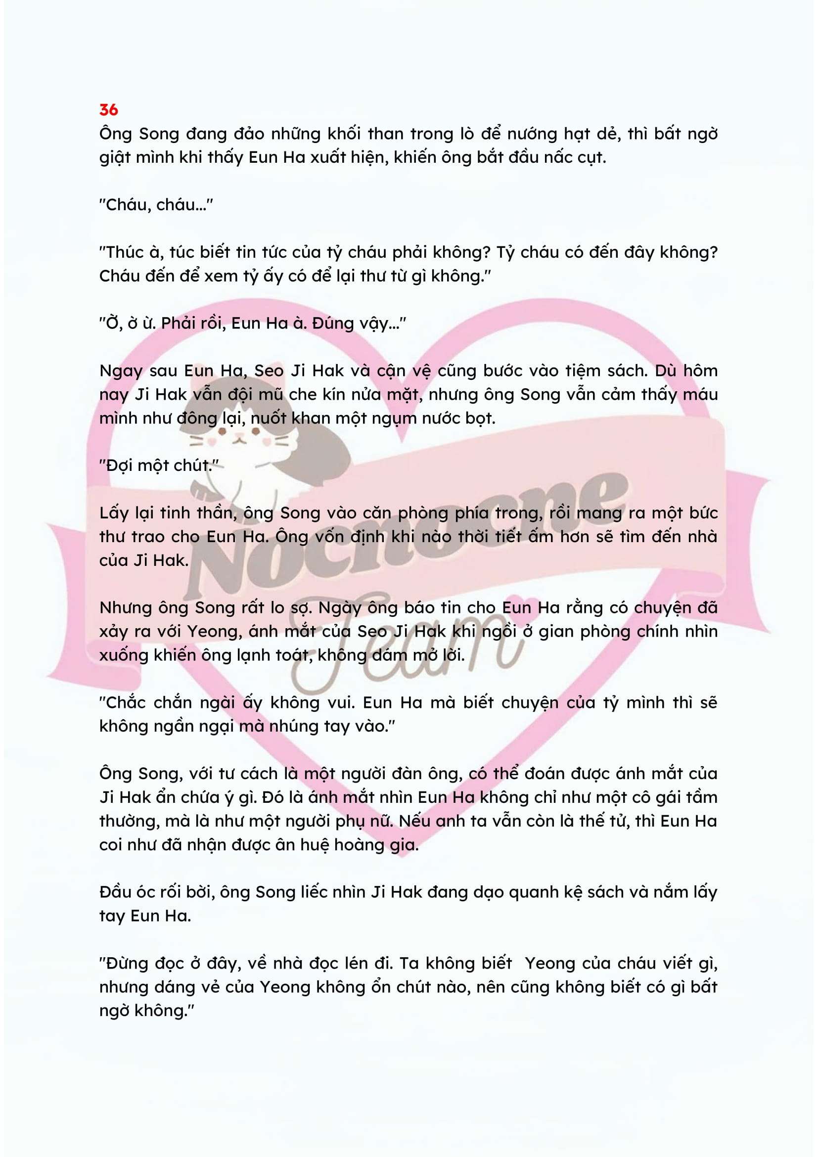 [FULL] [NOVEL] ĐÊM HỖN LOẠN Chap 36 - Next Chap 37