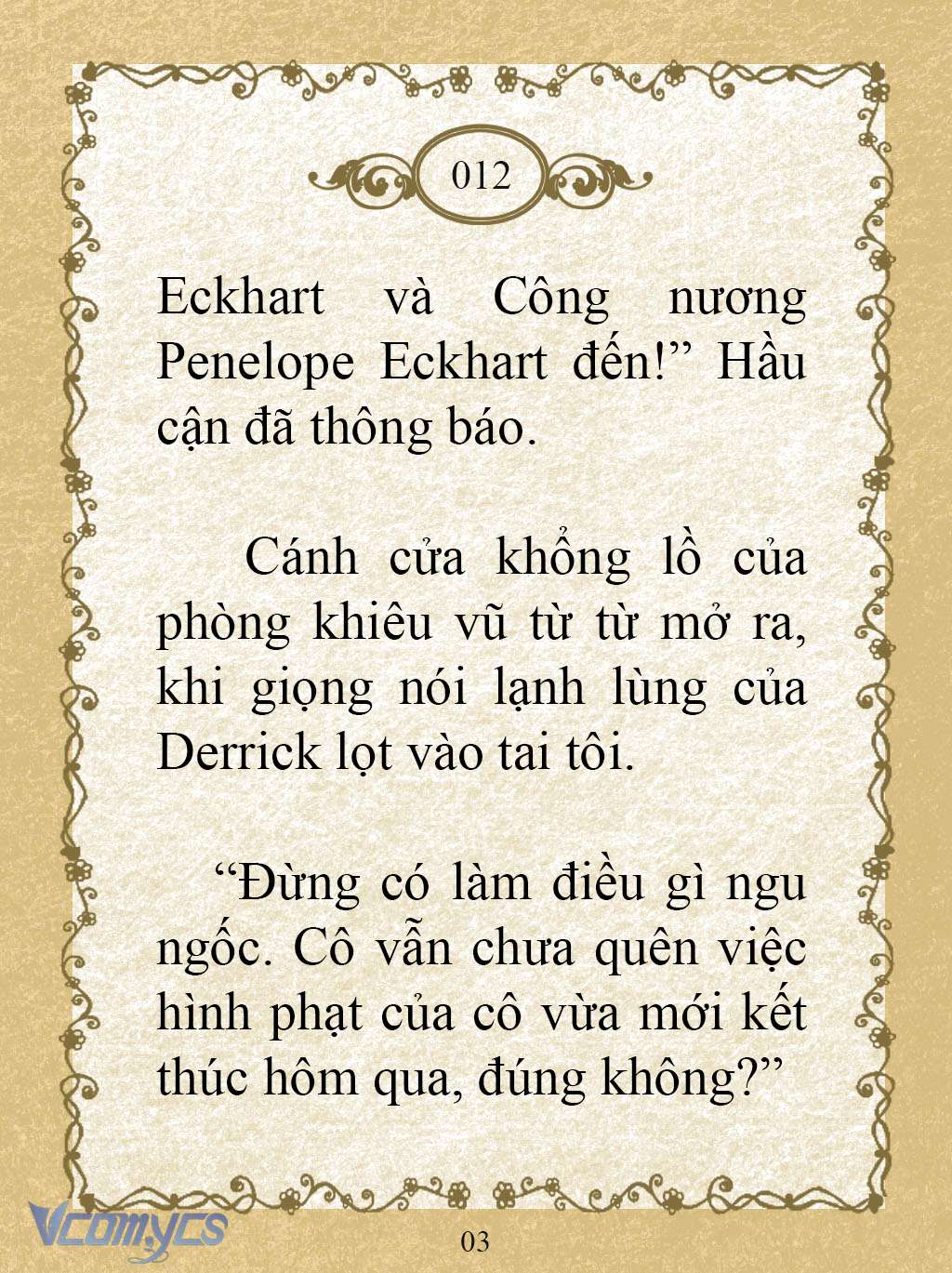 [Novel] Kẻ Phản Diện Được Định Phải Chết Chap 12 - Trang 2