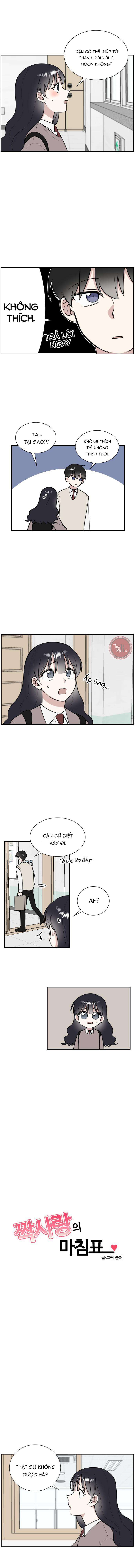 Dấu Chấm Hết Cho Tình Đơn Phương Chap 6 - Trang 3