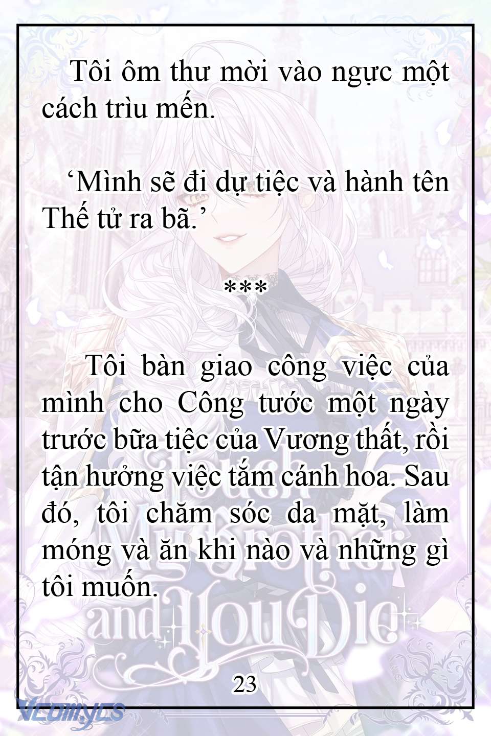 [Novel] Động Vào Em Trai Tôi Xem, Các Người Chết Chắc Chap 7 - Trang 2
