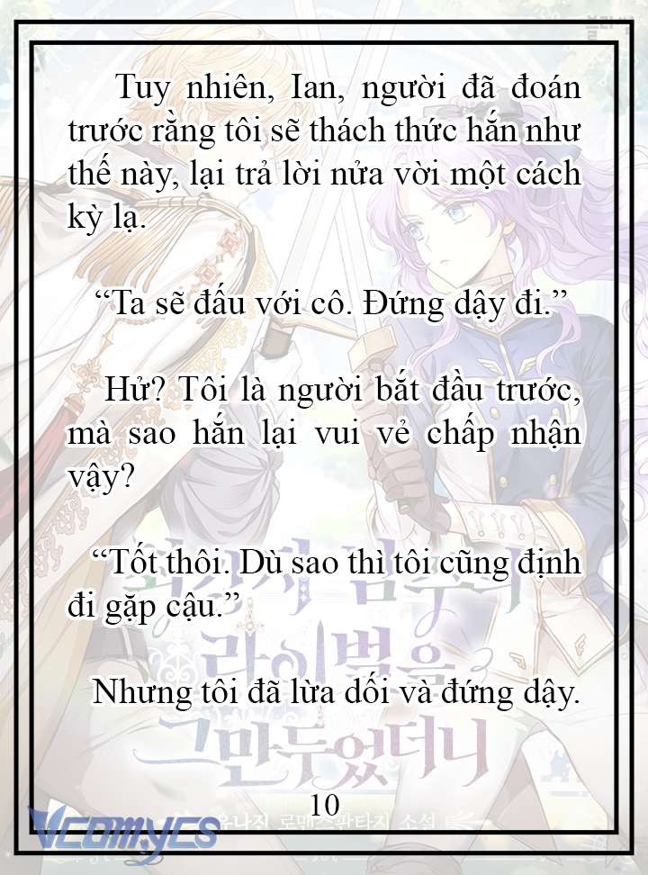 [Novel] Tôi Không Còn Là Đối Thủ Của Nam Chính Chap 13 - Trang 2