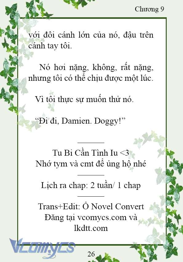 [Novel] Trở Thành Em Gái Của Nam Chính Tiểu Thuyết Đam Mỹ Chap 9 - Trang 2