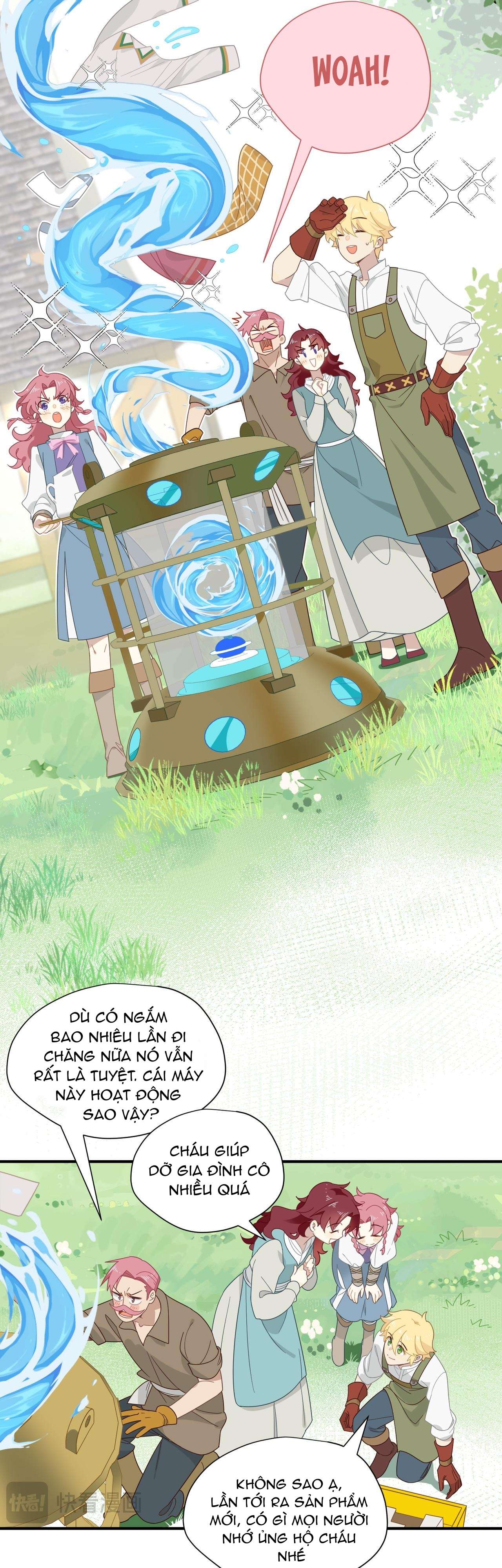 Xuyên thành phù thủy nuôi dưỡng kỵ sĩ thánh điện Chapter 10 - Trang 4