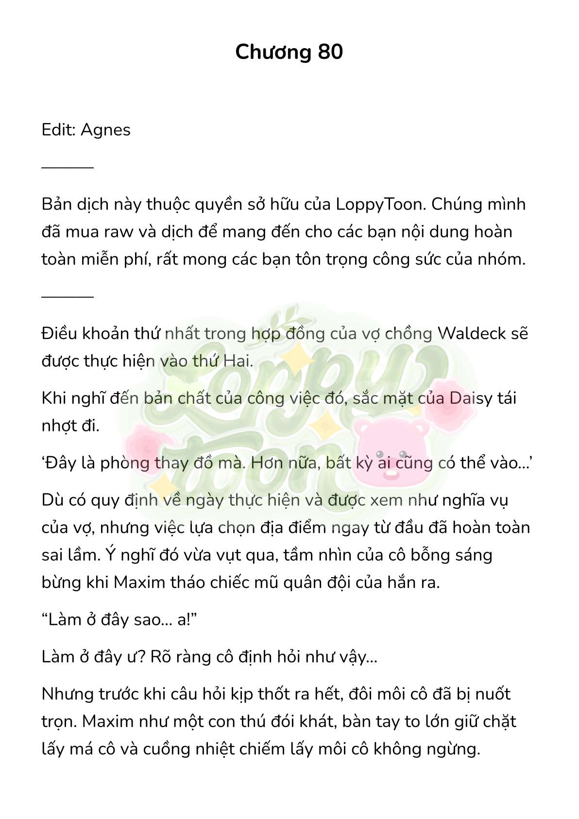 [Novel] Trận Chiến Ly Hôn! Chap 80 - Next Chap 81