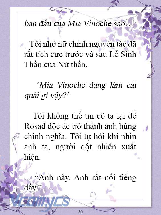 [Novel] Làm Ác Nữ Bộ Không Tốt Sao? Chap 122 - Trang 2