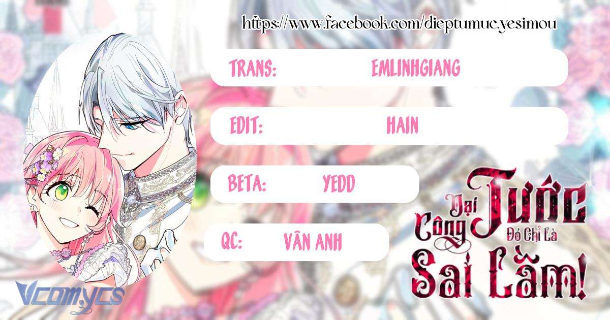 Đại Công Tước, Đó Chỉ Là Sai Lầm! Chap 42 - Trang 4