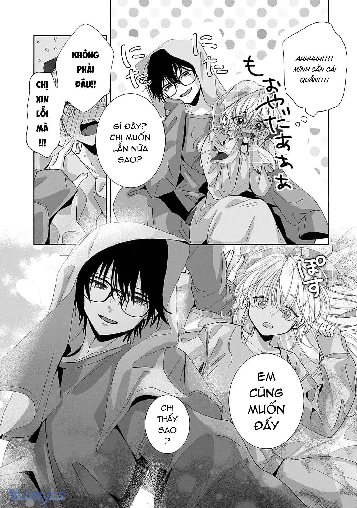 [18+]Bị Em Trai Nhà Bên Dụ Dỗ Rồi!!! Chap 4 - Trang 2