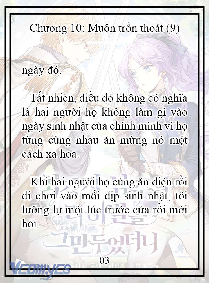 [Novel] Tôi Không Còn Là Đối Thủ Của Nam Chính Chap 10 - Trang 2