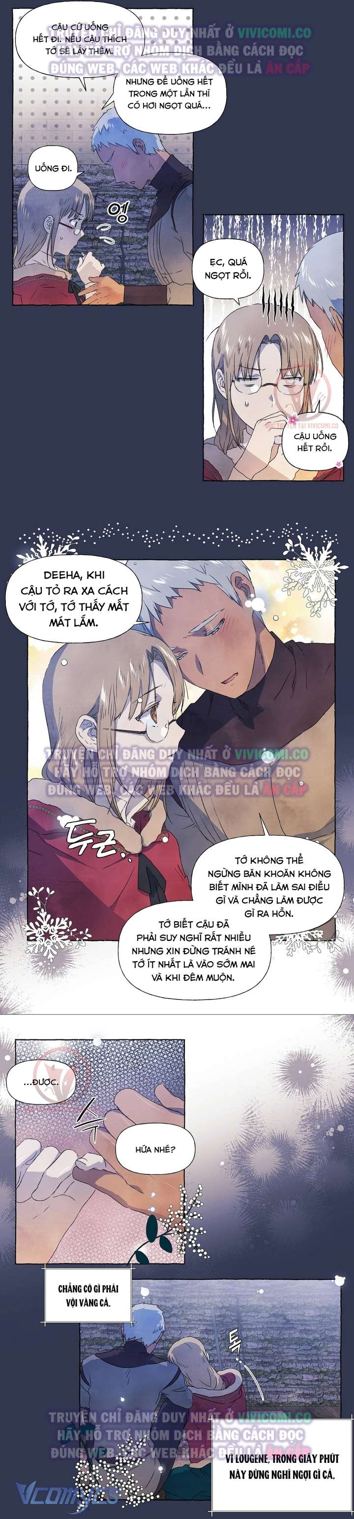 [18+] Chàng Sói Ngốc Và Nàng Thủ Thư Chapter 17 - Trang 3