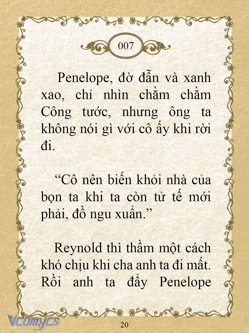 [Novel] Kẻ Phản Diện Được Định Phải Chết Chap 7 - Trang 2