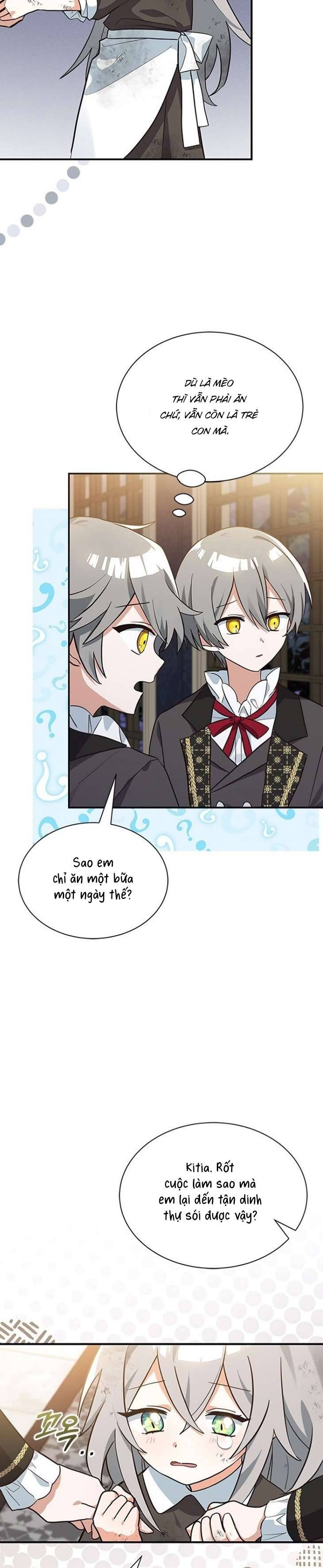 Mèo con được gia tộc sói nhận nuôi? Chapter 2 - Trang 3