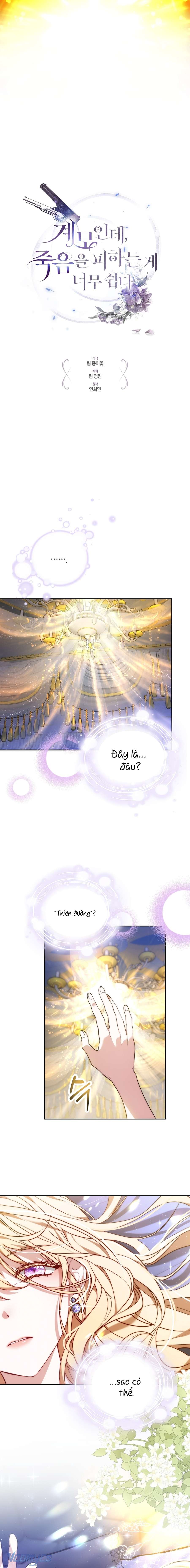 Dù Là Mẹ Kế Nhưng Tôi Thoát Khỏi Cái Chết Rất Dễ Dàng Chapter 1 - Trang 4