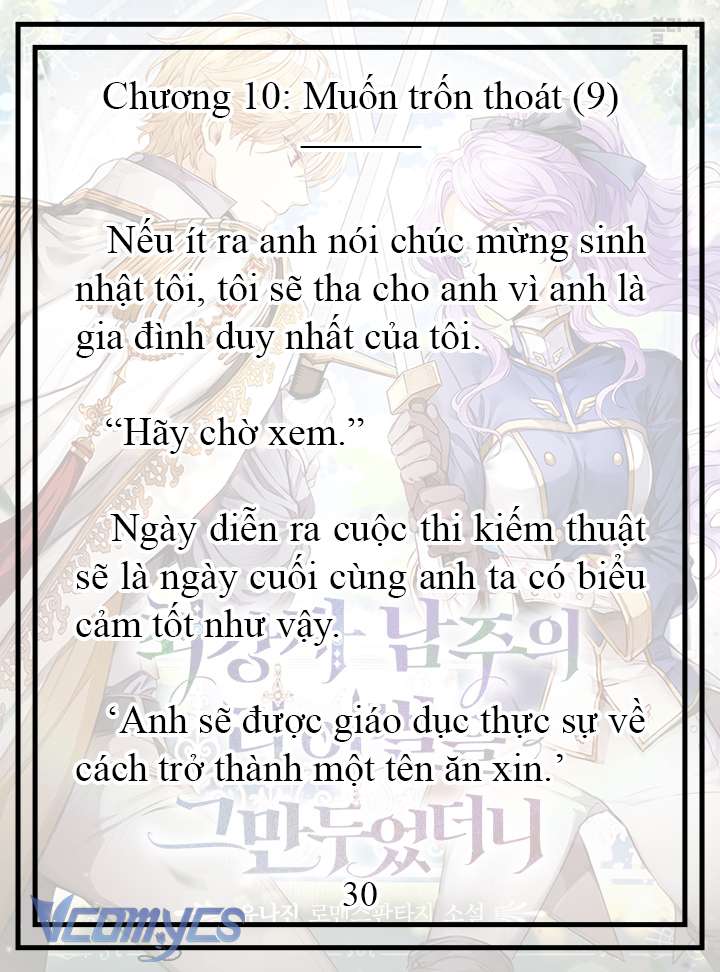[Novel] Tôi Không Còn Là Đối Thủ Của Nam Chính Chap 10 - Trang 2