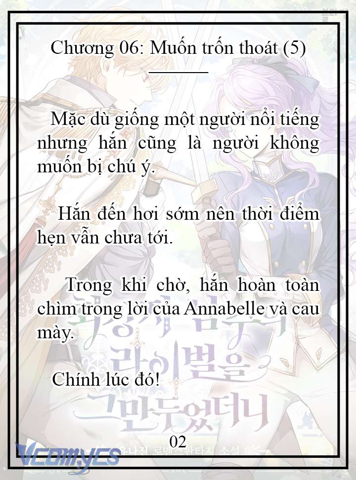 [Novel] Tôi Không Còn Là Đối Thủ Của Nam Chính Chap 6 - Trang 2
