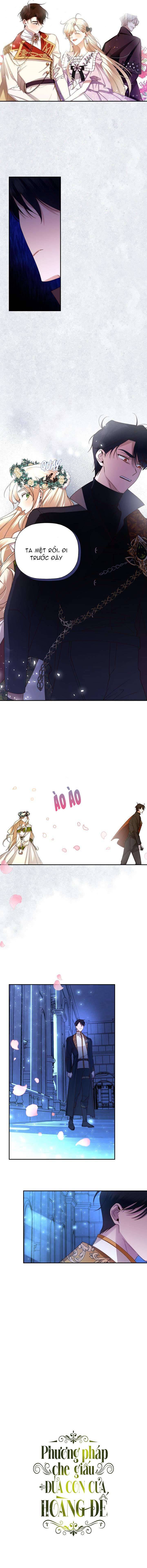 Phương Pháp Che Giấu Đứa Con Của Hoàng Đế Chapter 10 - Trang 4