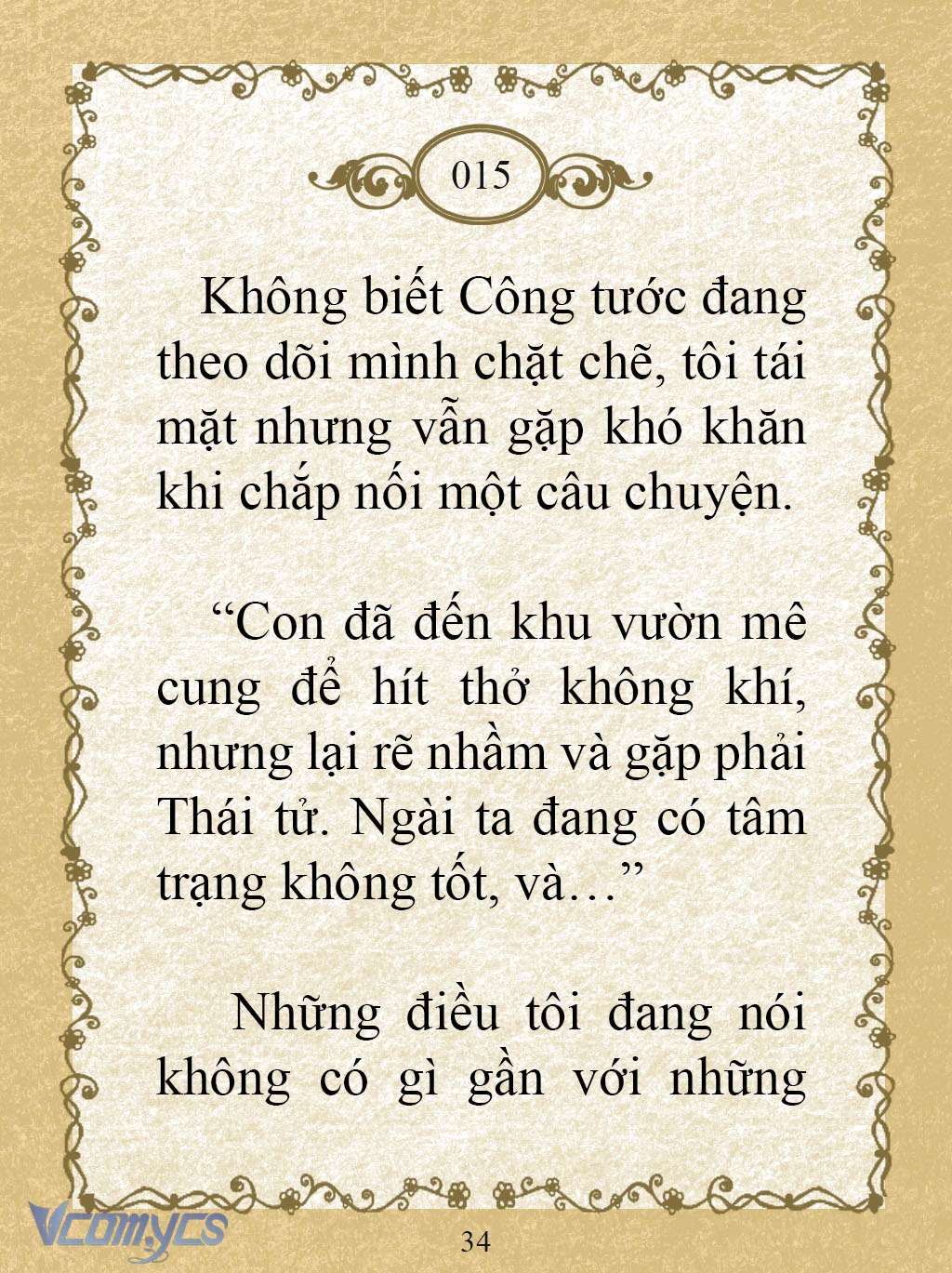 [Novel] Kẻ Phản Diện Được Định Phải Chết Chap 15 - Trang 2