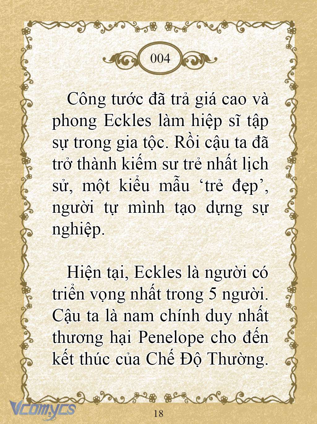 [Novel] Kẻ Phản Diện Được Định Phải Chết Chap 4 - Trang 2