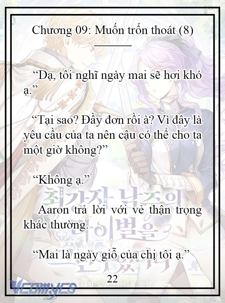 [Novel] Tôi Không Còn Là Đối Thủ Của Nam Chính Chap 9 - Trang 2