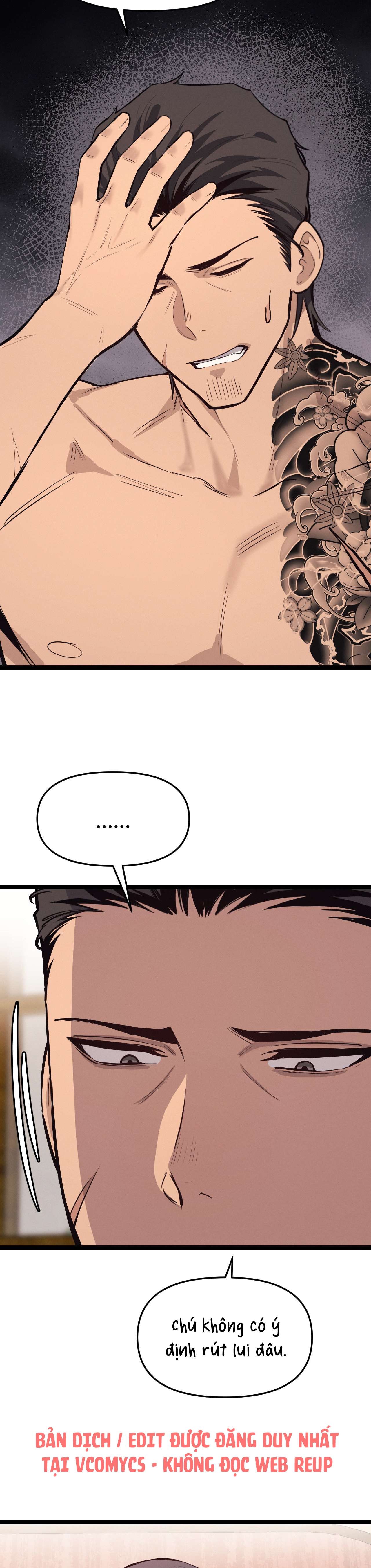 [ 18+ ] Ông chú xã hội đen trong phòng trọ Chap 3 - Trang 2