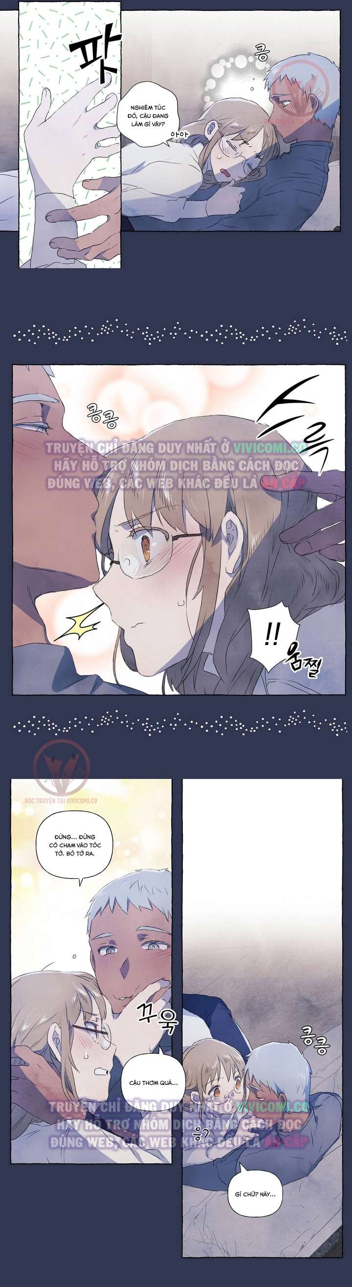 [18+] Chàng Sói Ngốc Và Nàng Thủ Thư Chapter 1 - Trang 3