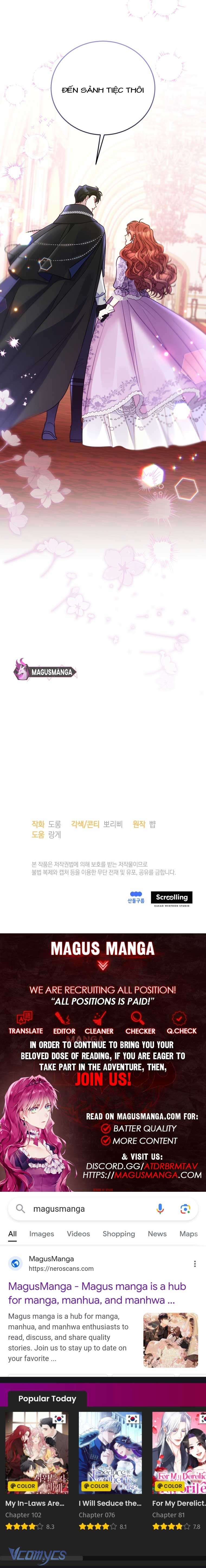 Ác Nữ Si Mê Đại Công Tước Chap 28 - Next Chap 29