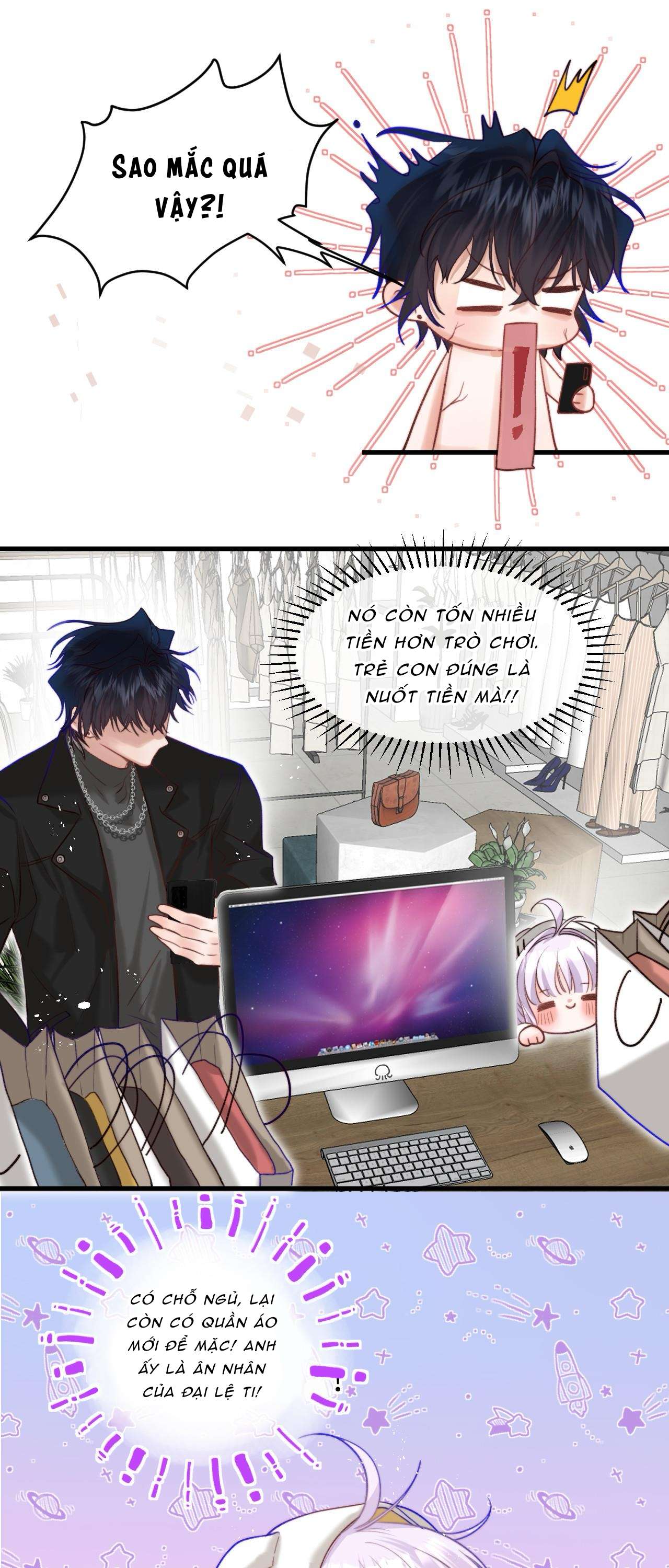 Nhặt Được Cô Phù Thủy Nhỏ Giờ Phải Làm Sao Đây? Chapter 4 - Trang 4