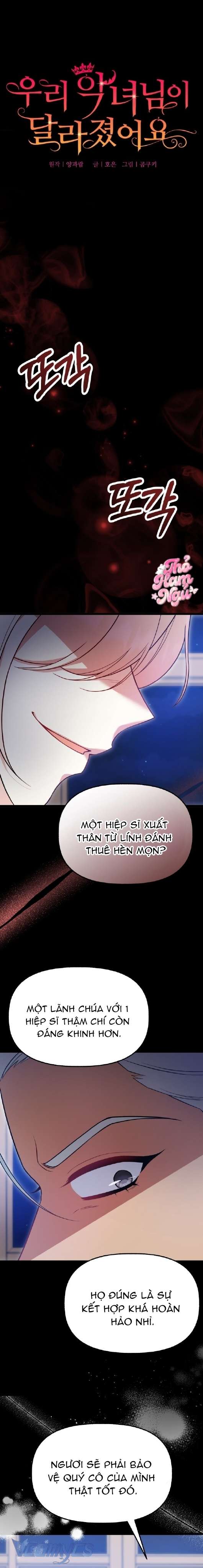 Nữ Phản Diện Đã Thay Đổi Chap 12 - Trang 2