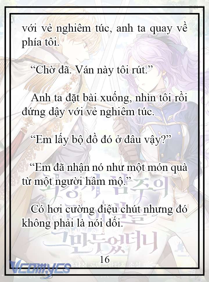 [Novel] Tôi Không Còn Là Đối Thủ Của Nam Chính Chap 17 - Trang 2