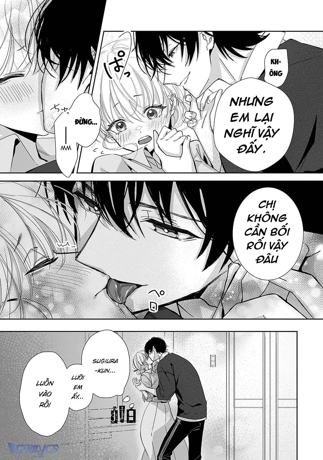 [18+]Bị Em Trai Nhà Bên Dụ Dỗ Rồi!!! Chap 3 - Trang 2