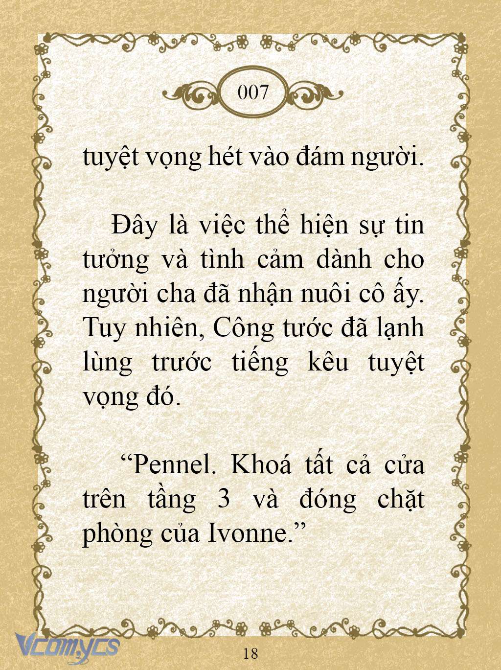 [Novel] Kẻ Phản Diện Được Định Phải Chết Chap 7 - Trang 2