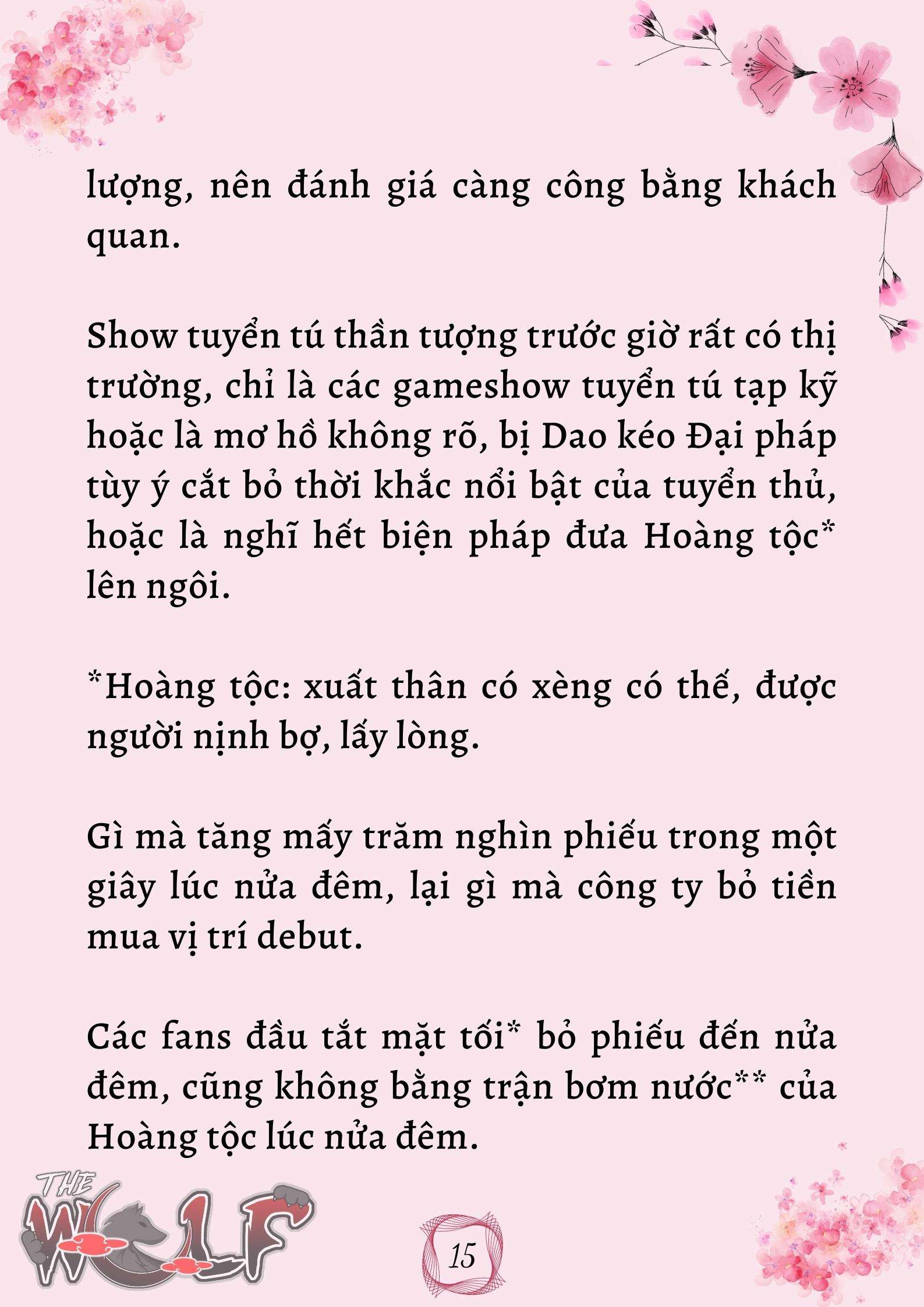 Xuyên Không Vào Nhóm Nhạc Nam 200 Người Chap 9 - Next Chap 10