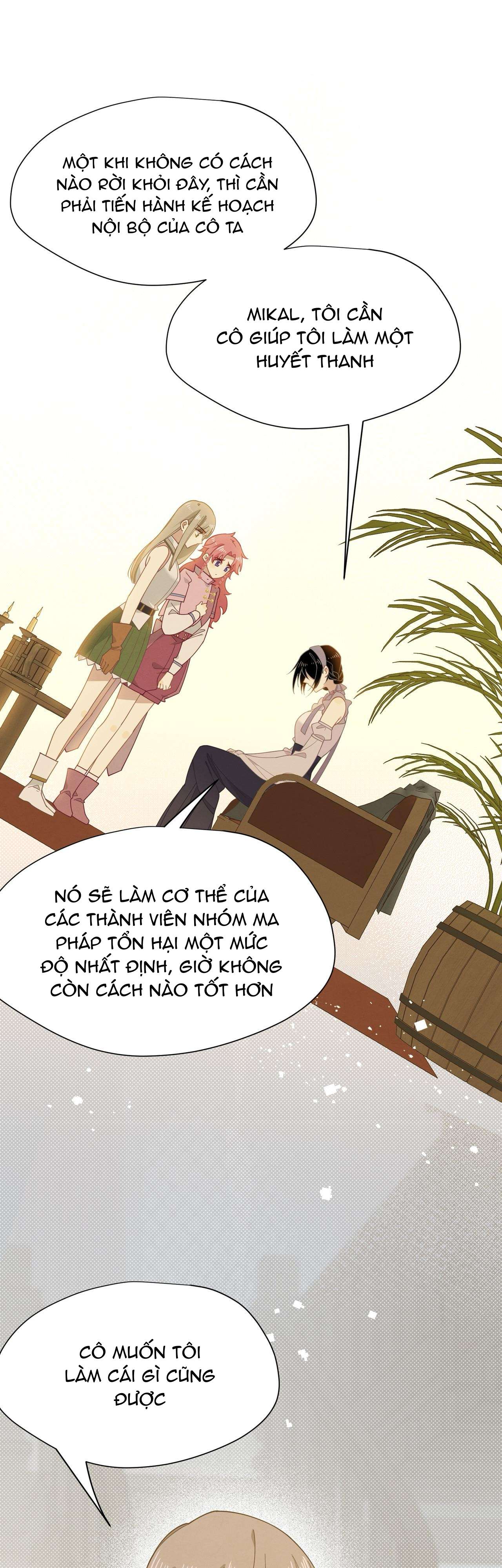 Xuyên thành phù thủy nuôi dưỡng kỵ sĩ thánh điện Chapter 38 - Trang 4