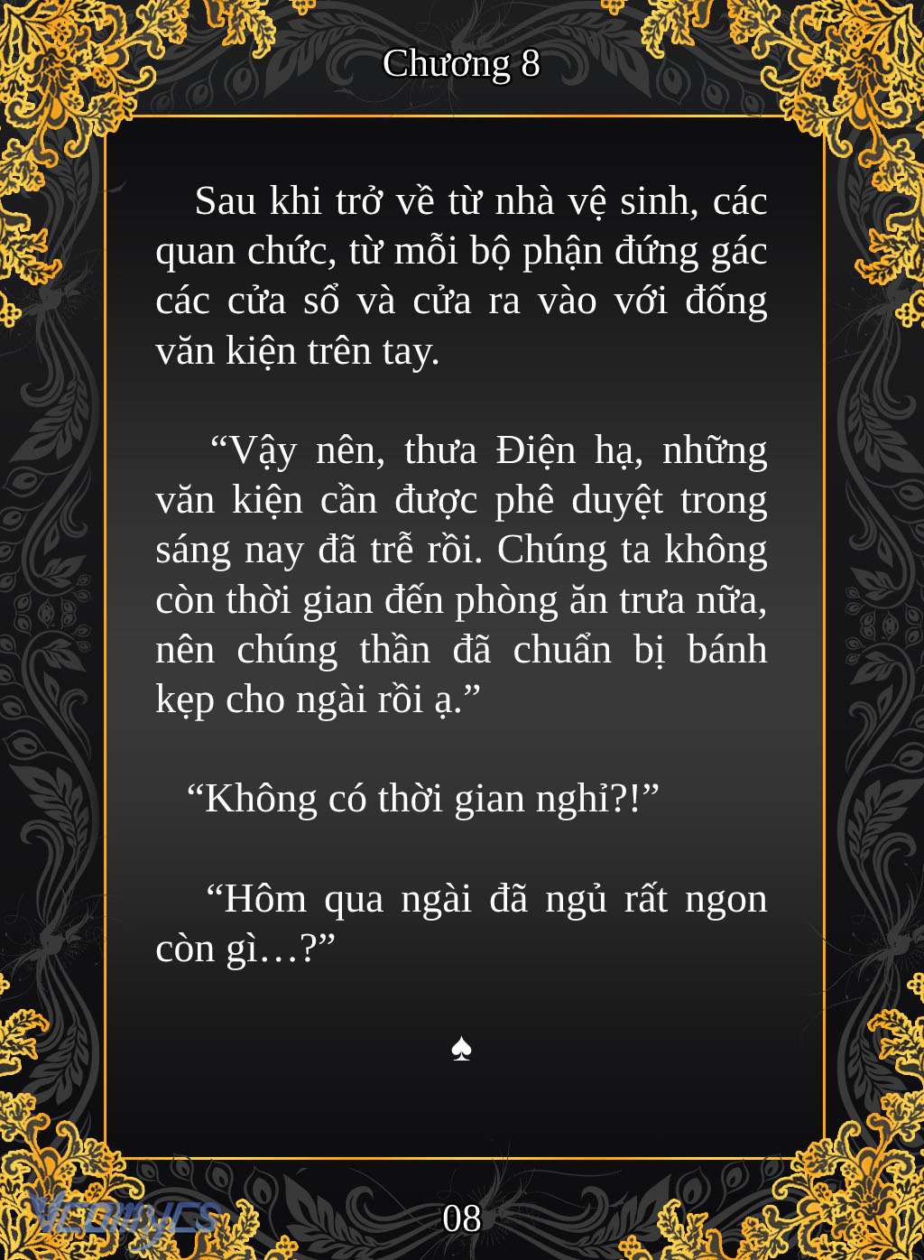 [Novel] Cuộc Sống Ngục Tù Thượng Lưu Của Nhân Vật Phản Diện Chap 8 - Trang 2
