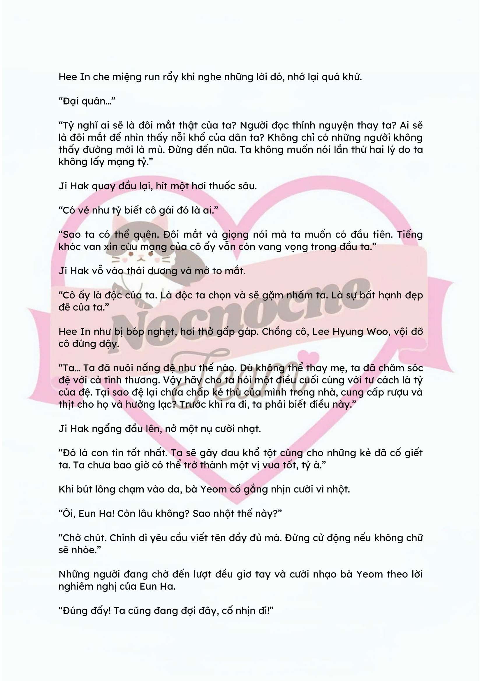 [FULL] [NOVEL] ĐÊM HỖN LOẠN Chap 53 - Next Chap 54