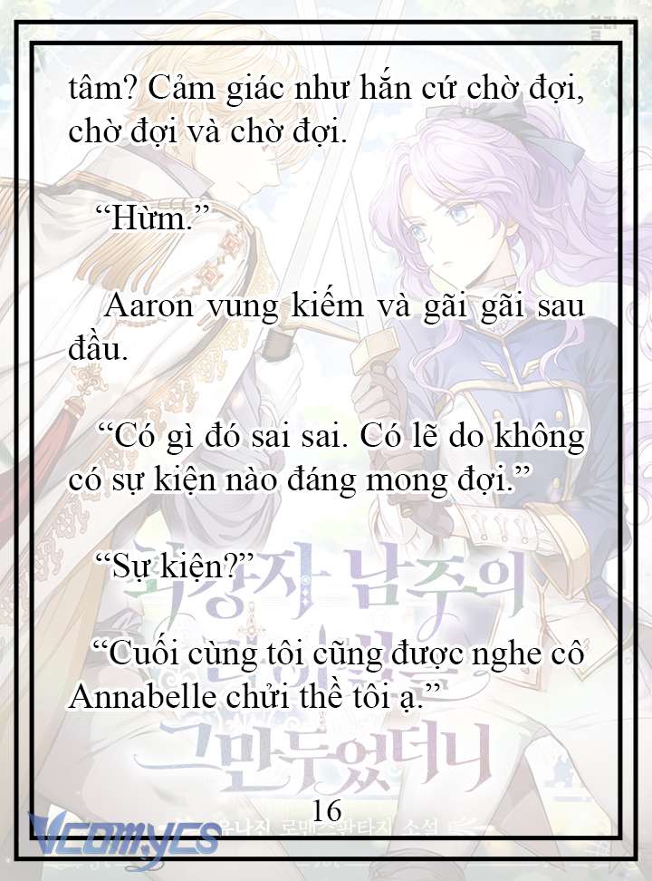 [Novel] Tôi Không Còn Là Đối Thủ Của Nam Chính Chap 12 - Trang 2