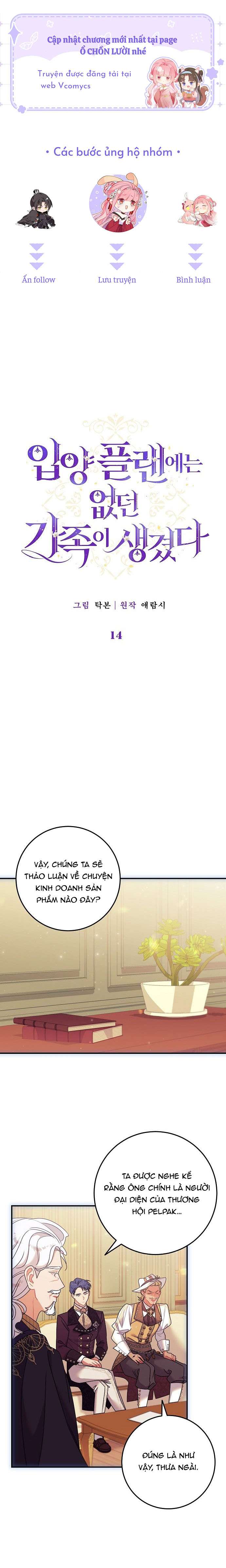 Tôi đã có một gia đình mới mà trước đó không nằm trong kế hoạch nhận nuôi. Chapter 14 - Next Chapter 15