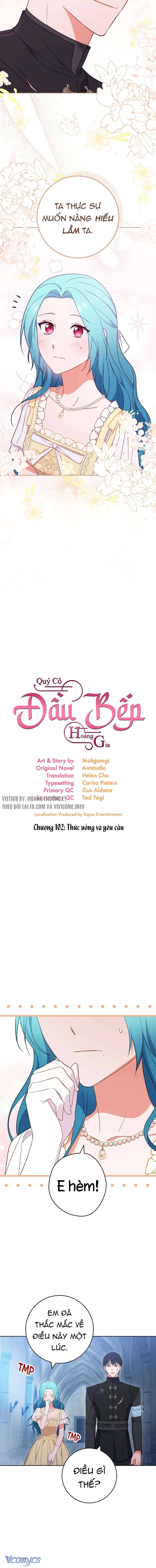 Quý Cô Đầu Bếp Hoàng Gia Chap 102 - Trang 2