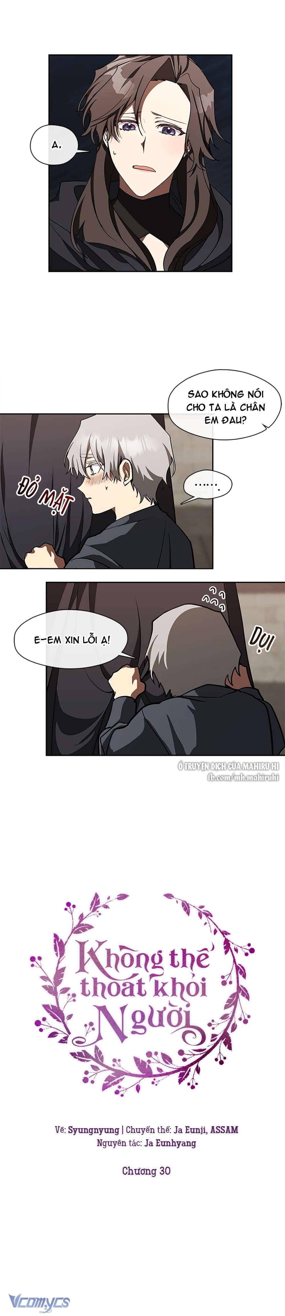 Không Thể Thoát Khỏi Người Chap 30 - Trang 4