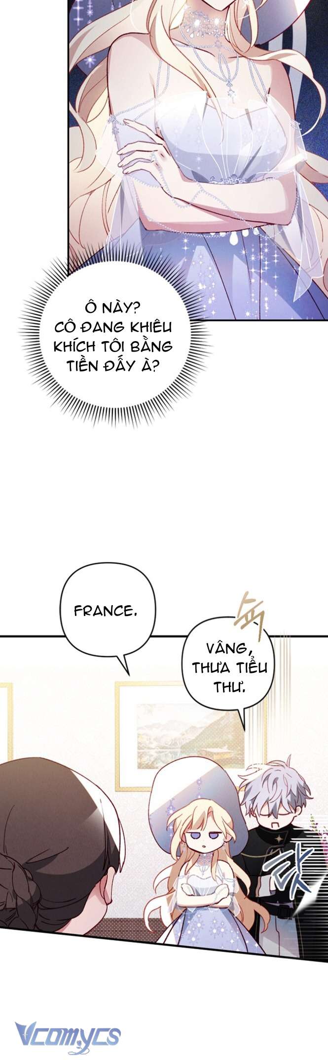 Nuôi vị hôn phu bằng tiền bạc. Chap 2 - Trang 2