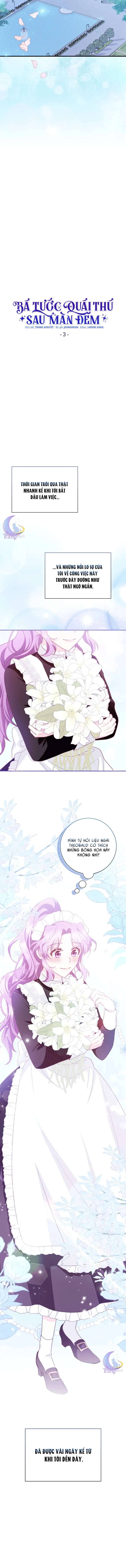 Bá Tước Quái Thú Sau Màn Đêm Chapter 3 - Trang 3