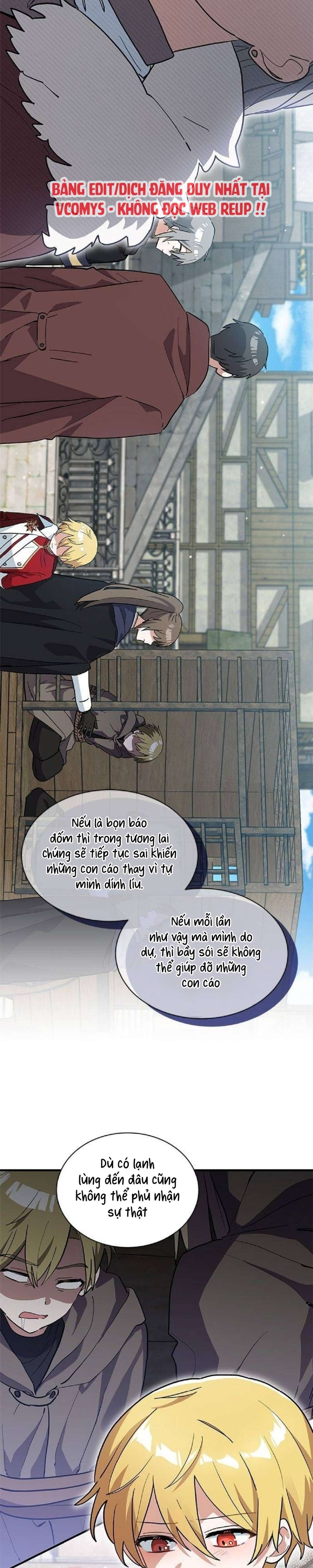 Mèo con được gia tộc sói nhận nuôi? Chapter 33 - Trang 3