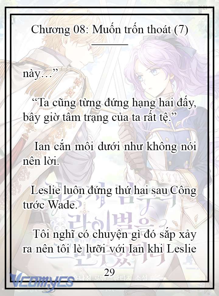 [Novel] Tôi Không Còn Là Đối Thủ Của Nam Chính Chap 8 - Trang 2