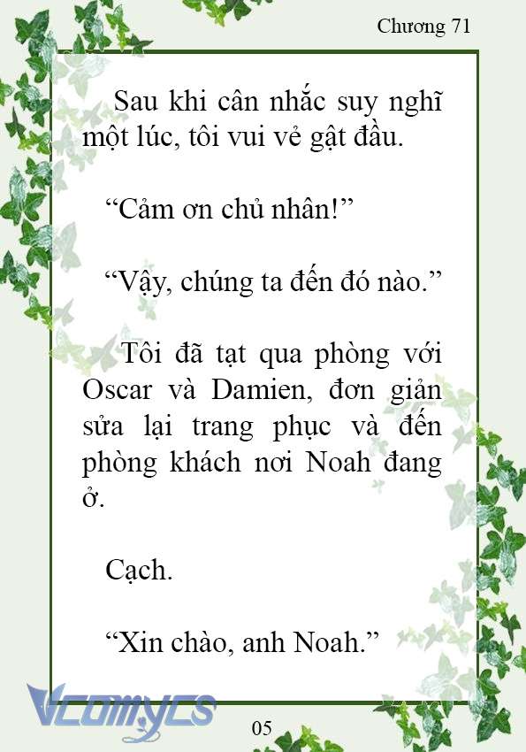 [Novel] Trở Thành Em Gái Của Nam Chính Tiểu Thuyết Đam Mỹ Chap 71 - Trang 2