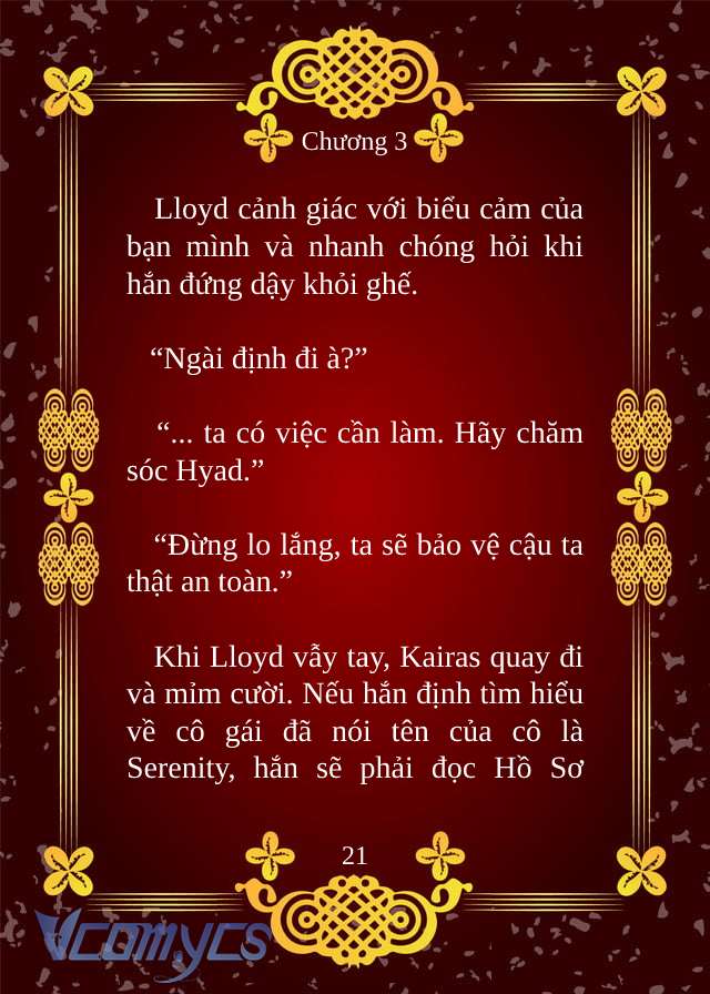 [Novel] Dòng Máu Của Haymand Chap 3 - Trang 2