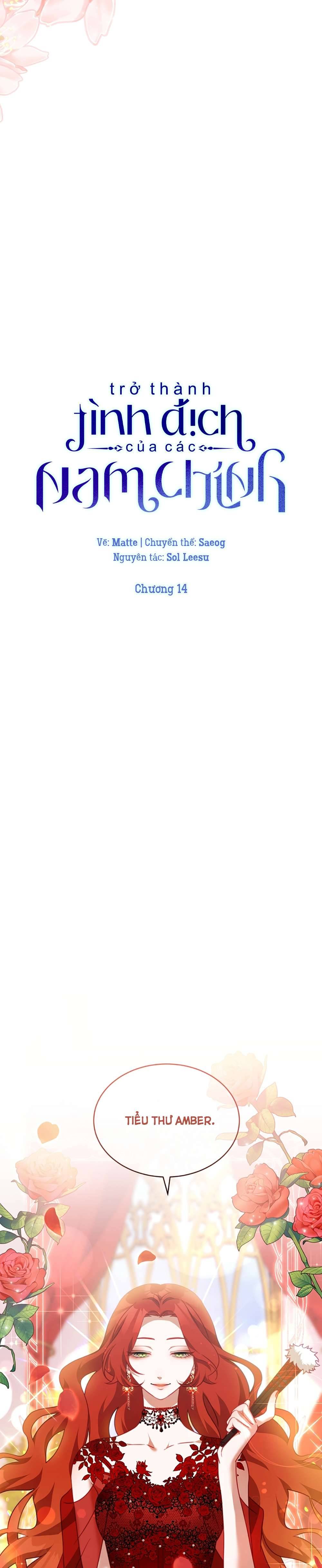 Trở Thành Tình Địch Của Các Nam Chính Chapter 14 - Next Chapter 15