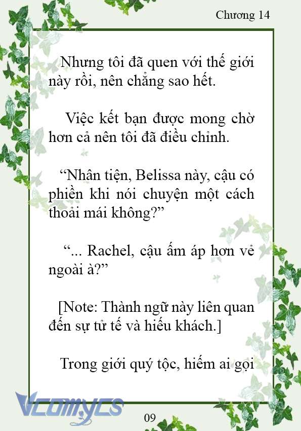 [Novel] Trở Thành Em Gái Của Nam Chính Tiểu Thuyết Đam Mỹ Chap 14 - Trang 2
