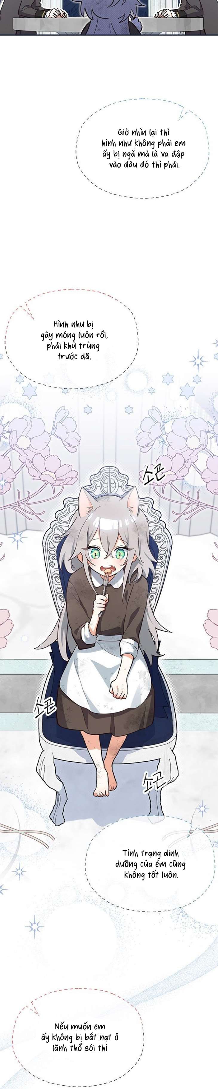 Mèo con được gia tộc sói nhận nuôi? Chapter 3 - Trang 3