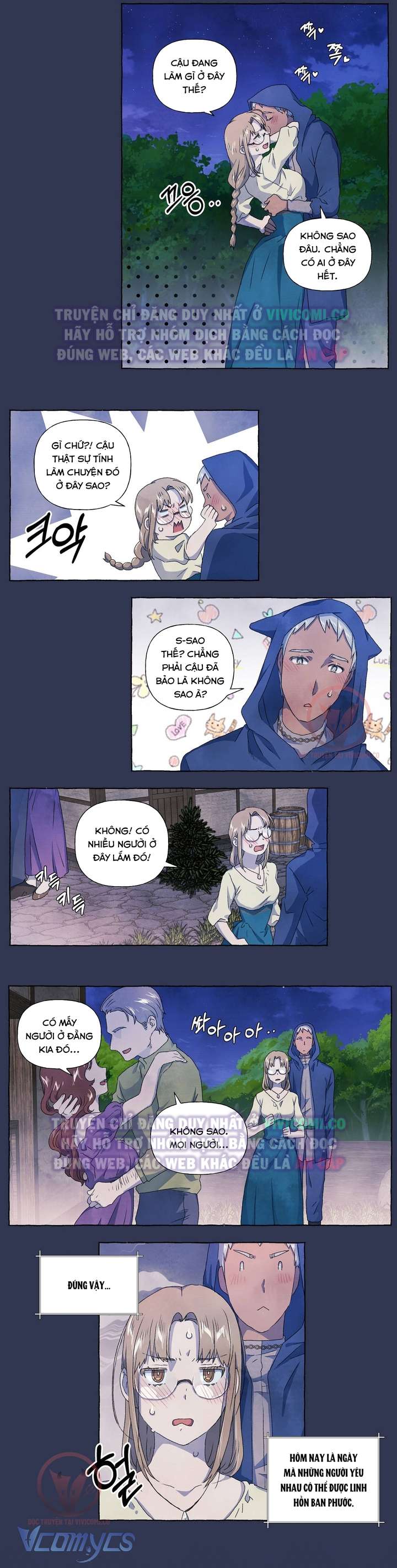 [18+] Chàng Sói Ngốc Và Nàng Thủ Thư Chap 32 - Trang 2