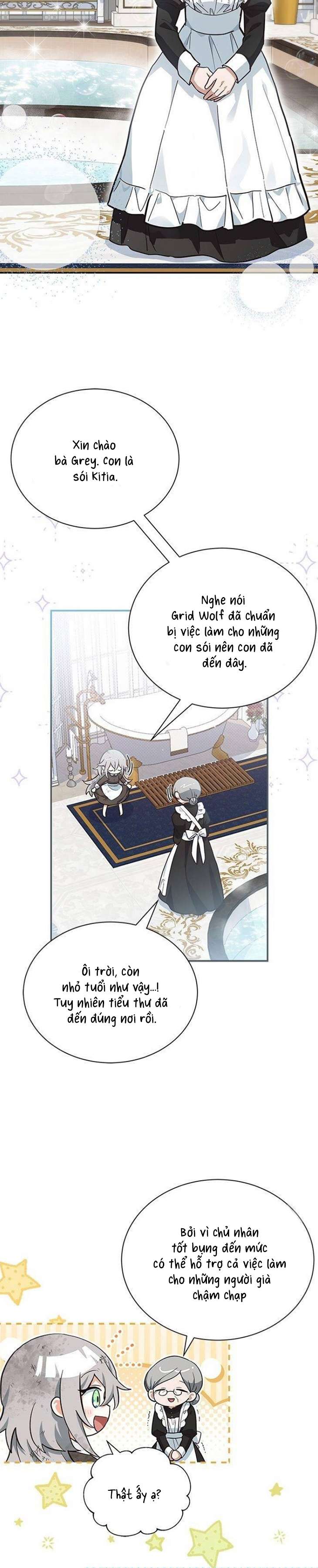 Mèo con được gia tộc sói nhận nuôi? Chapter 4 - Trang 3